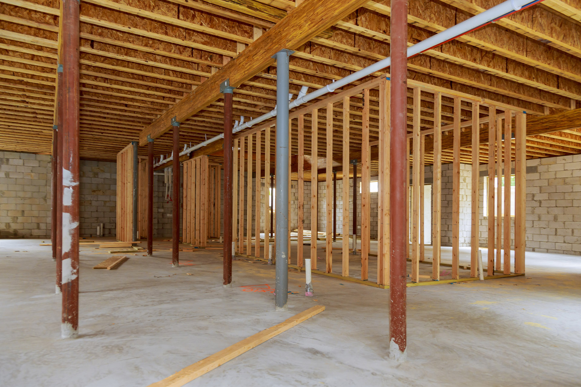 Basement remodeling Algonquin