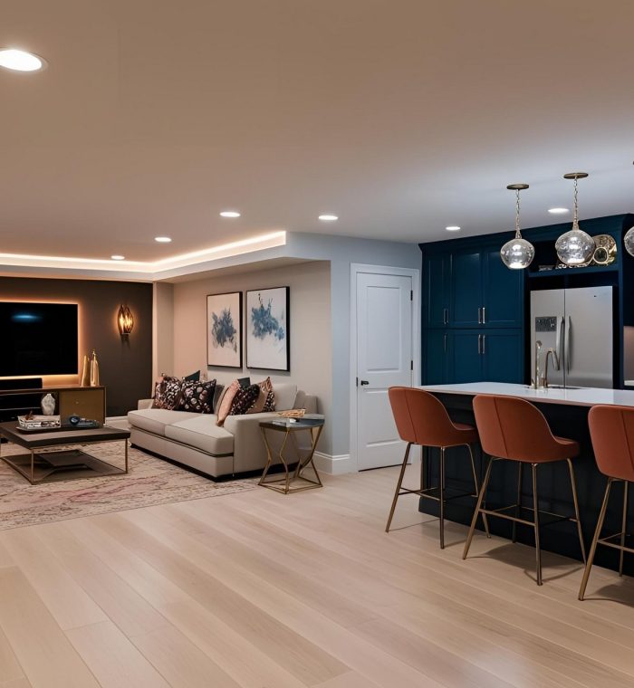 Basement remodeling 2