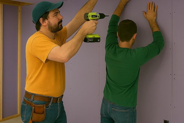 Basement remodeling DRYWALL
