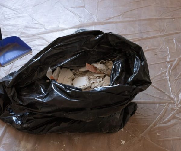 Basement remodeling Debris removal