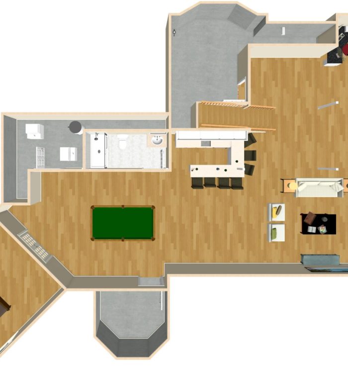 Heathmoor Drive Elgin IL 3D TOP
